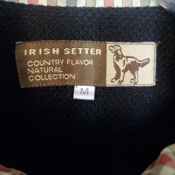 Irish Setter Country Flavor Rain Hoodie Jacket Full Zip Lined Womens Sz M Black - Picture 10 of 16